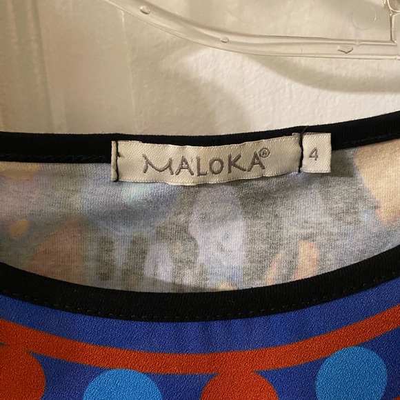 Maloka long sleeve colourful top - Picture 4 of 5